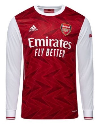 Arsenal 2021 Long Sleeve Home Jersey